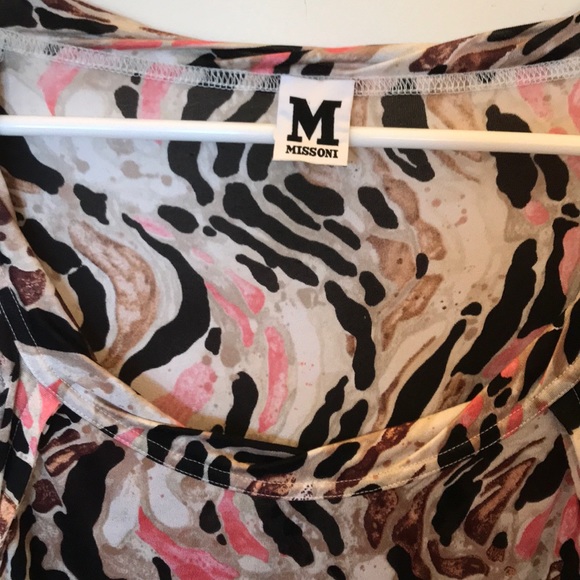 M Missoni Silk Multi-colored Tunic - Picture 2 of 8